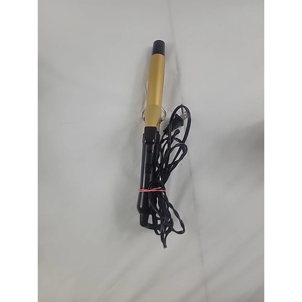 Stella Pro Gold Edition Professional Ceramic Black 1 inch Hair Curling Iron